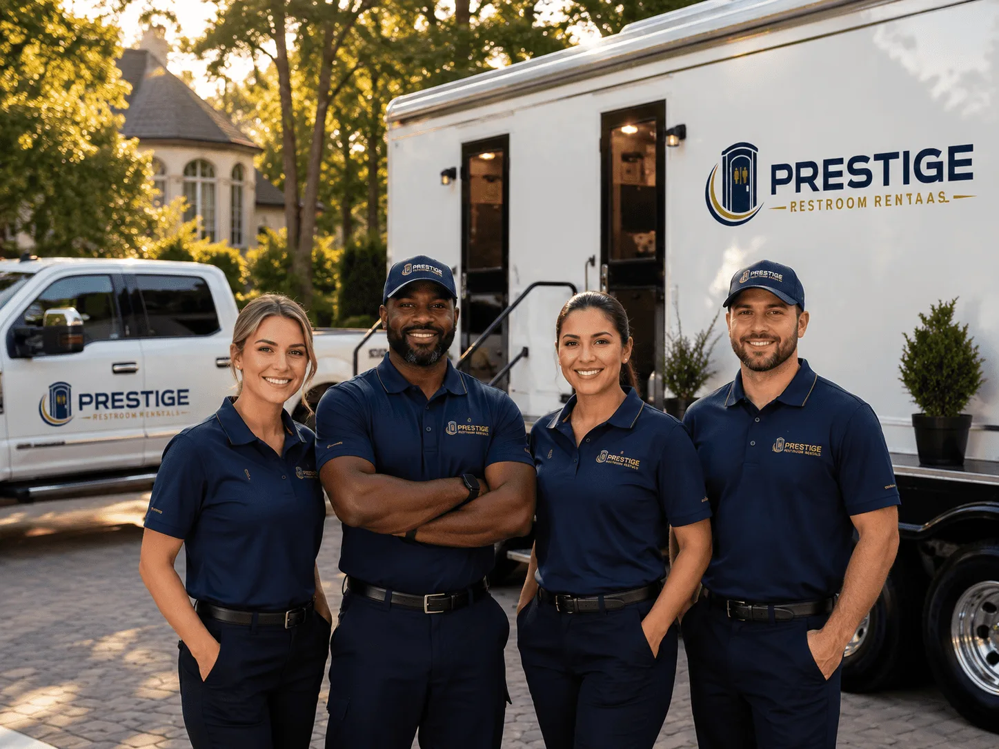 Trusted Luxury Portable Restrooms company in Albion, IL